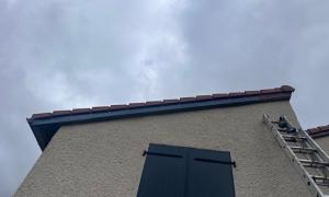 Habillage de planches de rive 